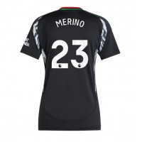 Camisa de Futebol Arsenal Mikel Merino #23 Equipamento Secundário Mulheres 2024-25 Manga Curta